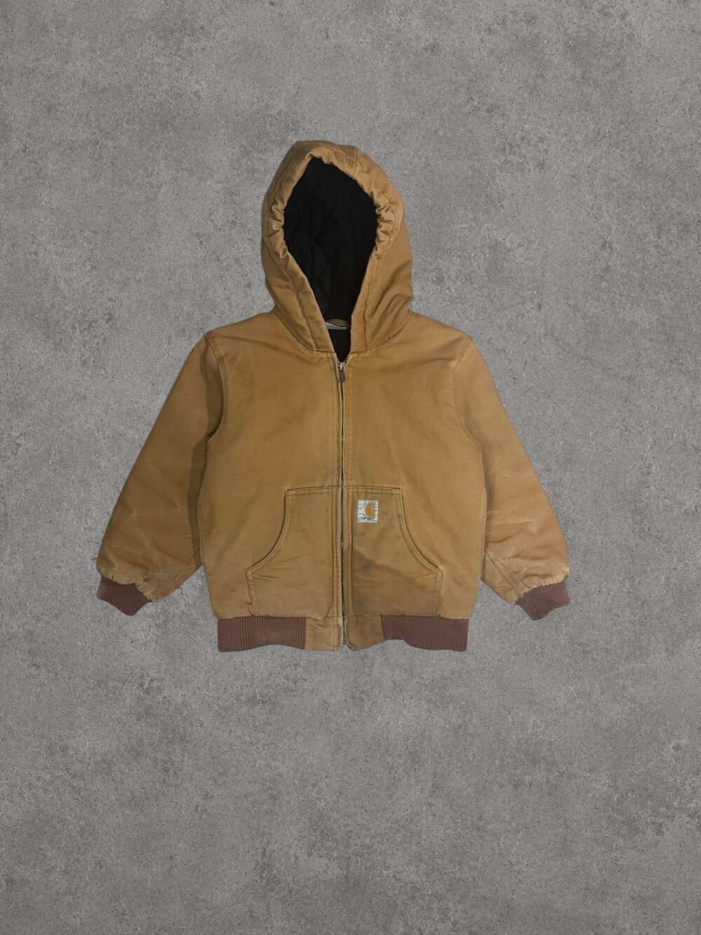 Youth Carhartt Quilted Hooded Jacket